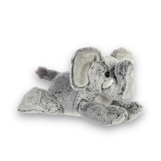 Mini grey plush elephant