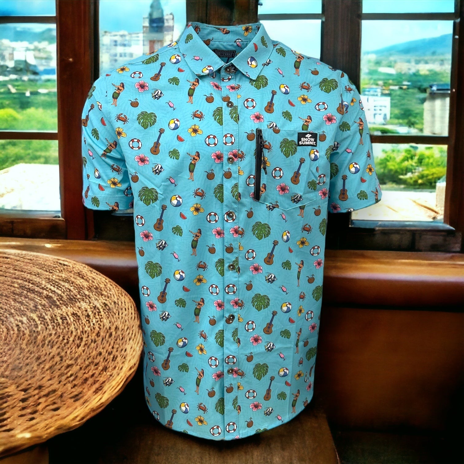 Tropical Dress Shirt – Big Bear Mountain Resort