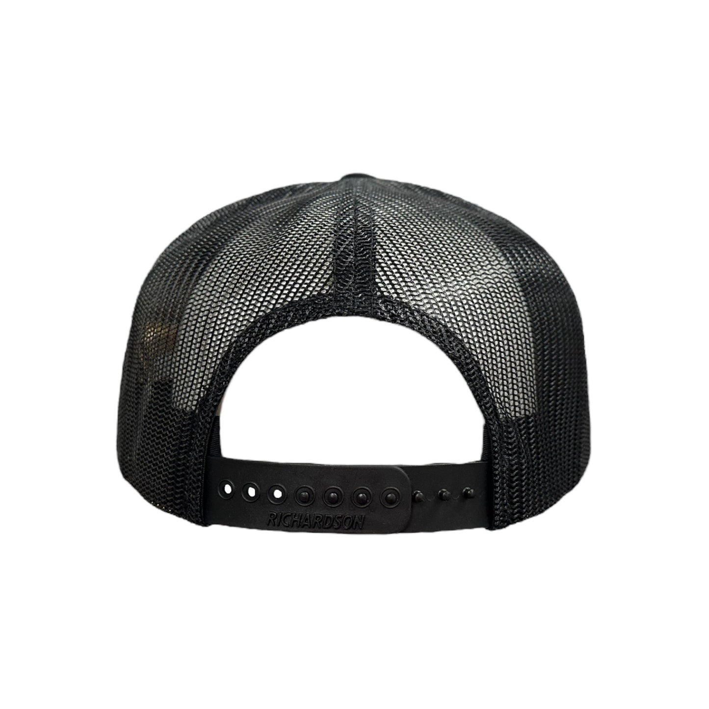 black mesh snapback view
