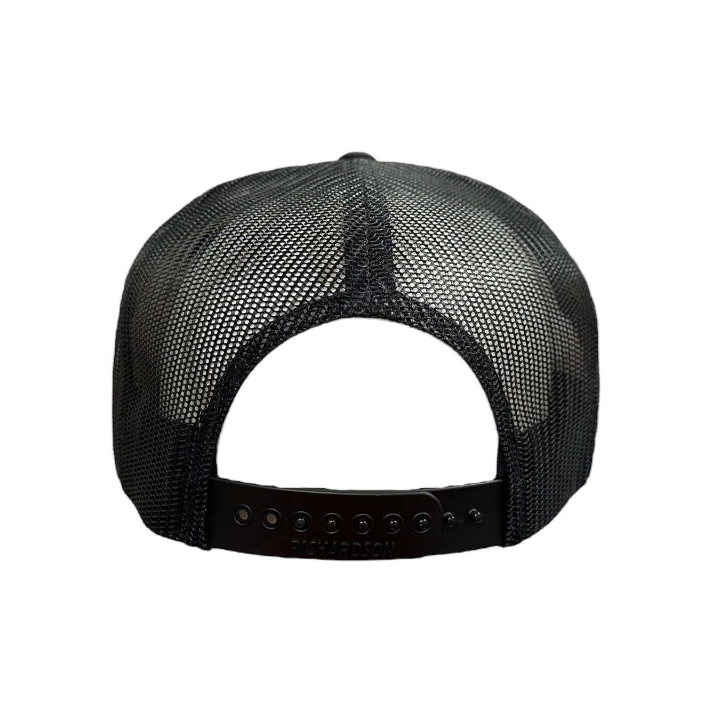 black mesh snapback view