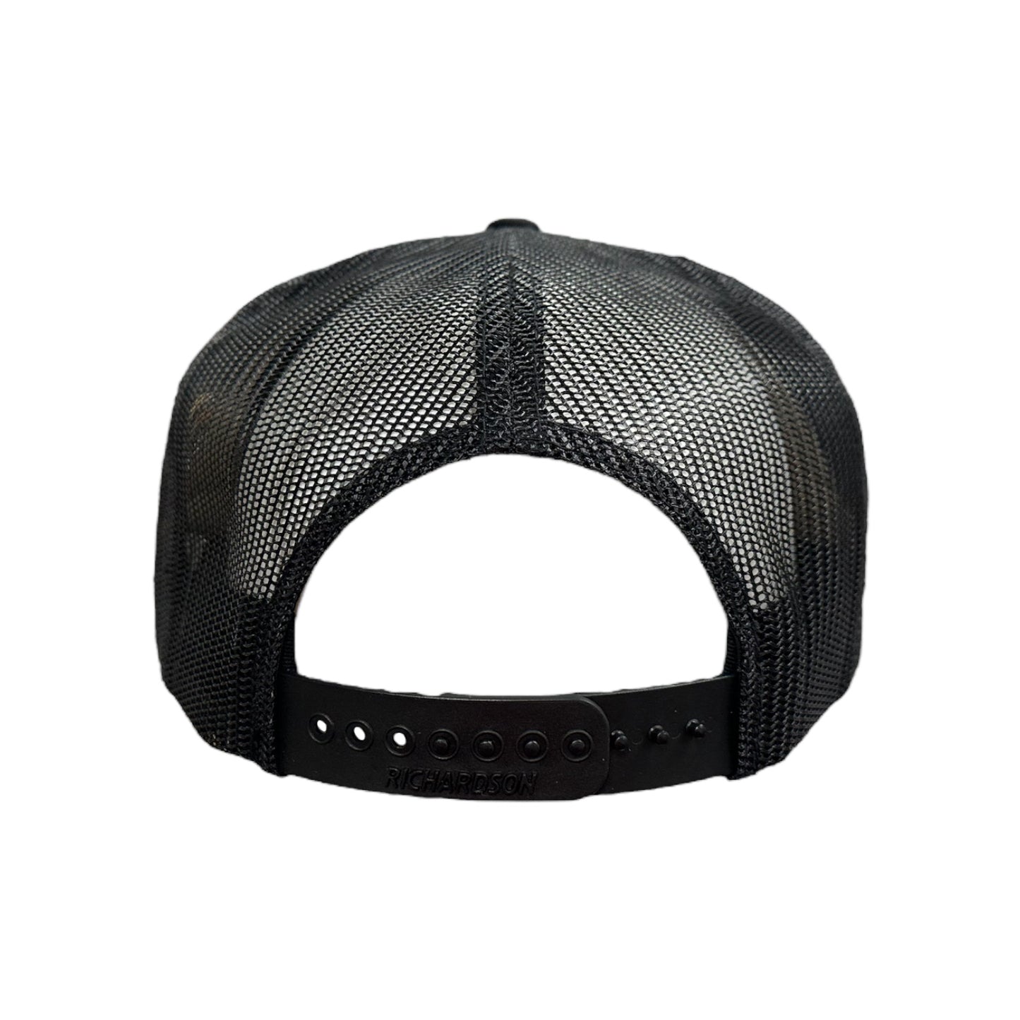black mesh snapback view