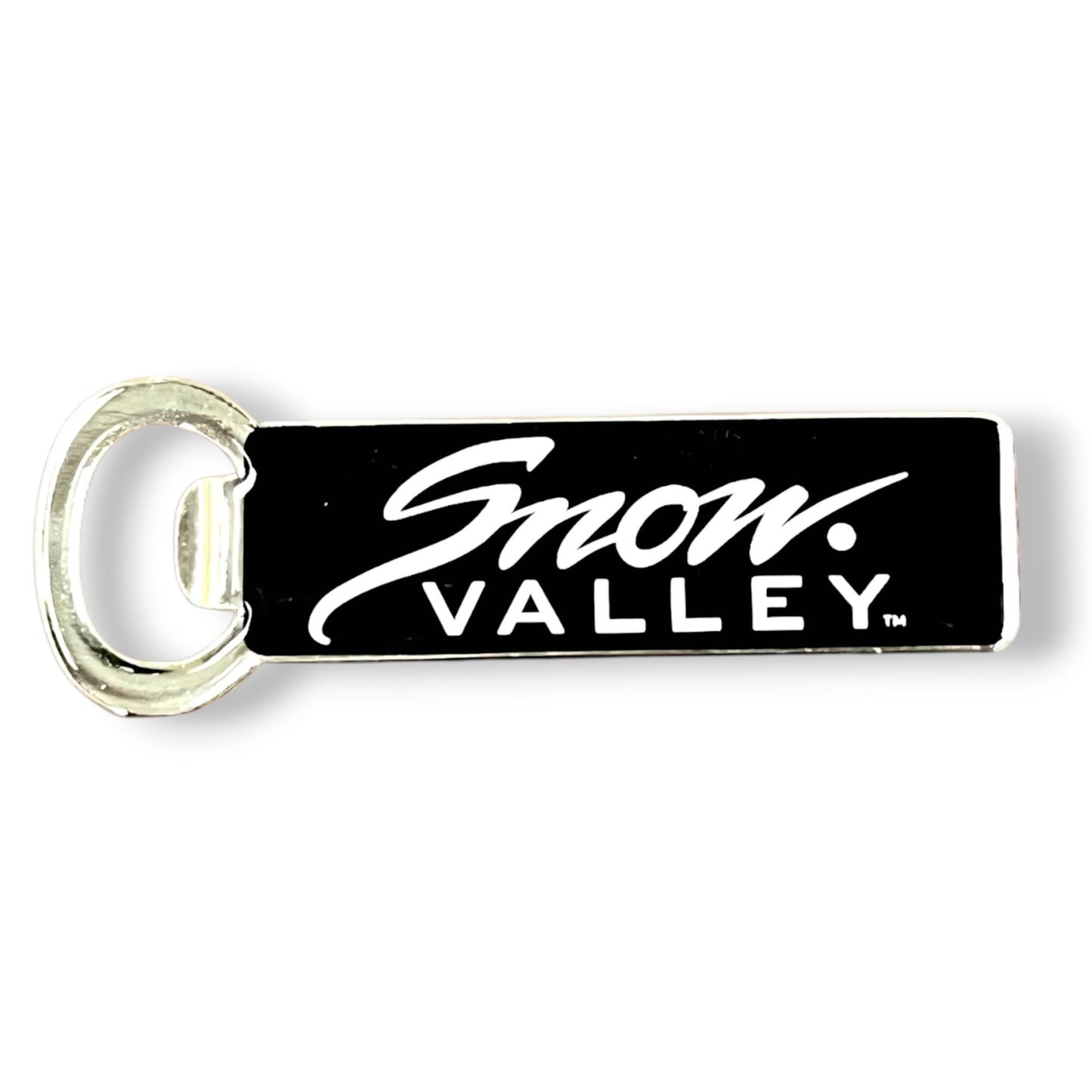 Snow Valley magnet bottle opener