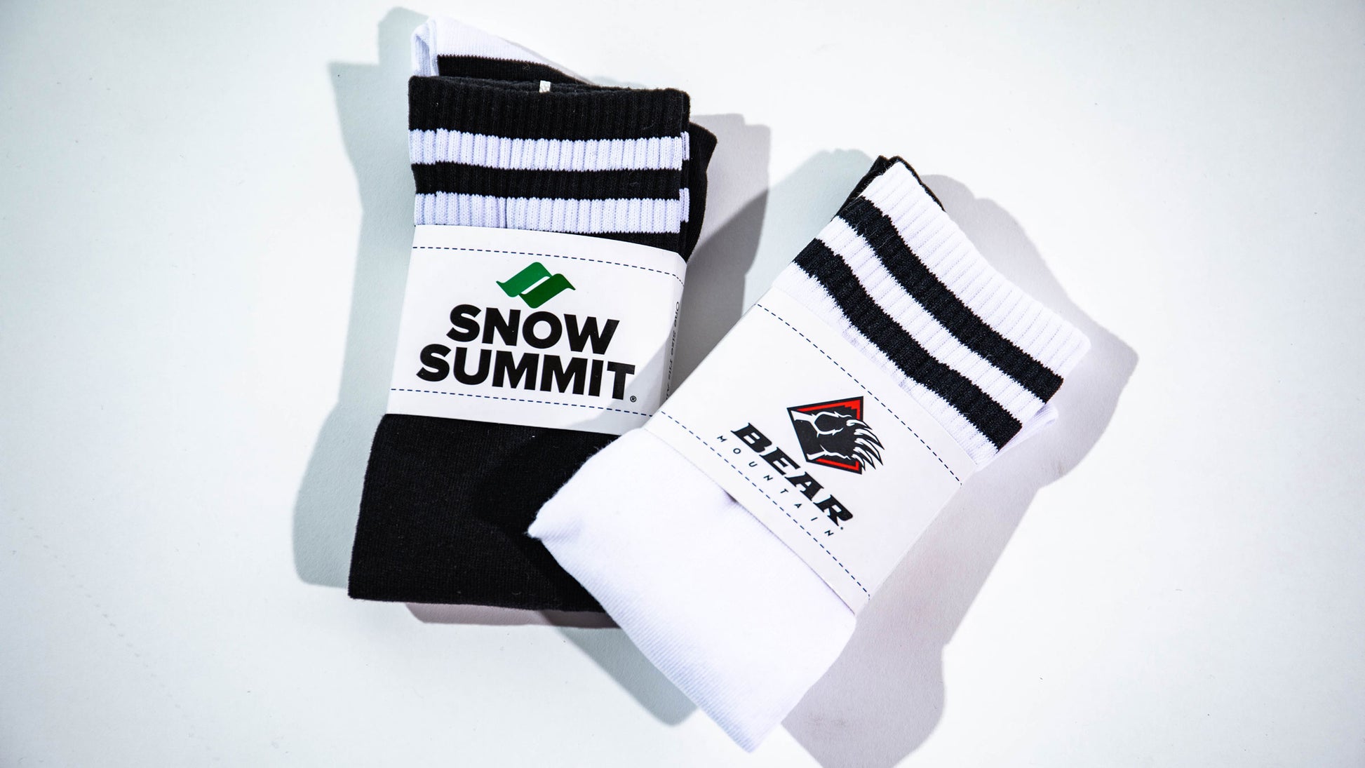 Snow Summit and Bear Mountain cozy socks