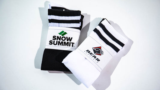 Snow Summit and Bear Mountain cozy socks