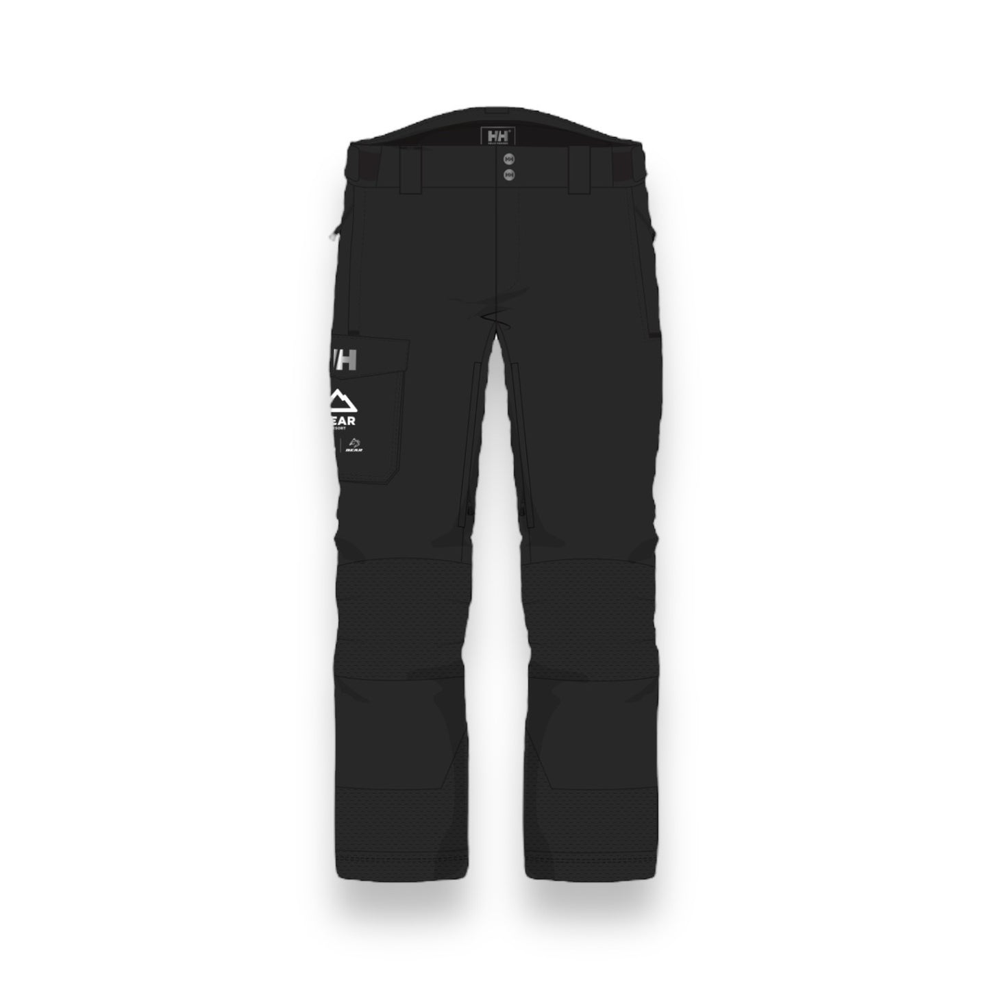 Black Helly Hanson Big Bear Mountain Resort uniform pant for employees