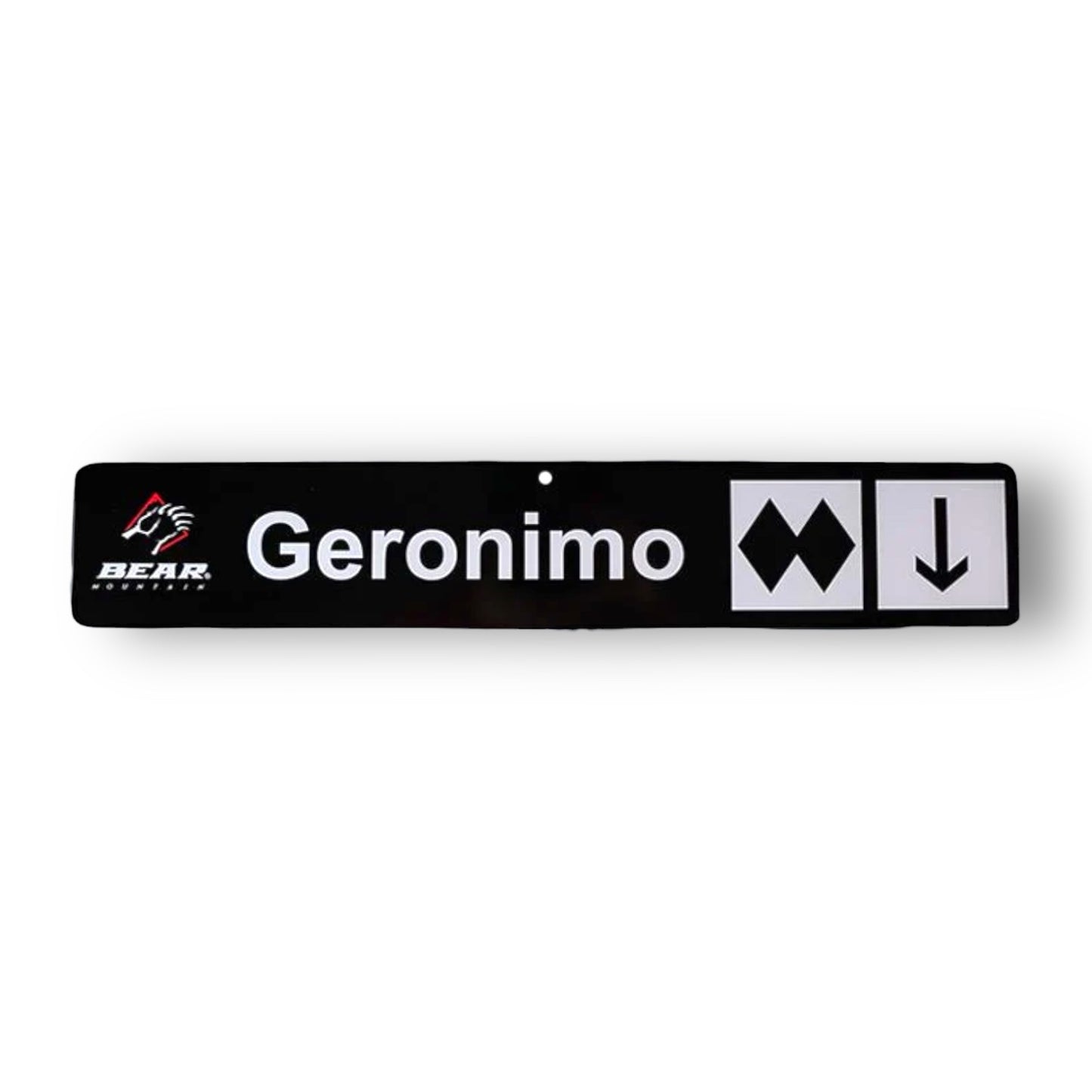 Geronimo Trail Sign