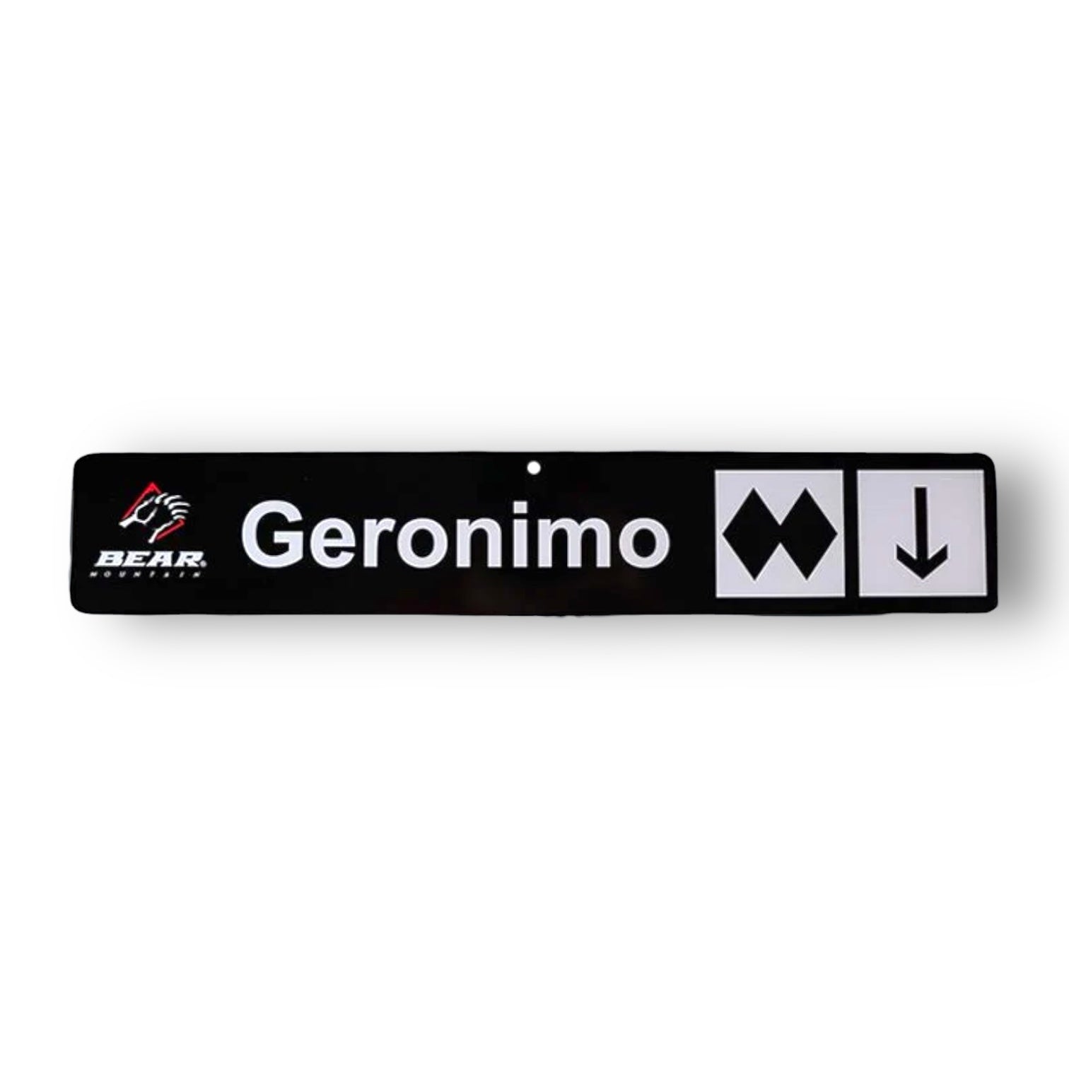 Geronimo Trail Sign