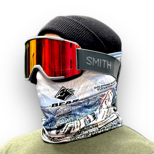 Bear Mountain Trail Map Neck Gaiter