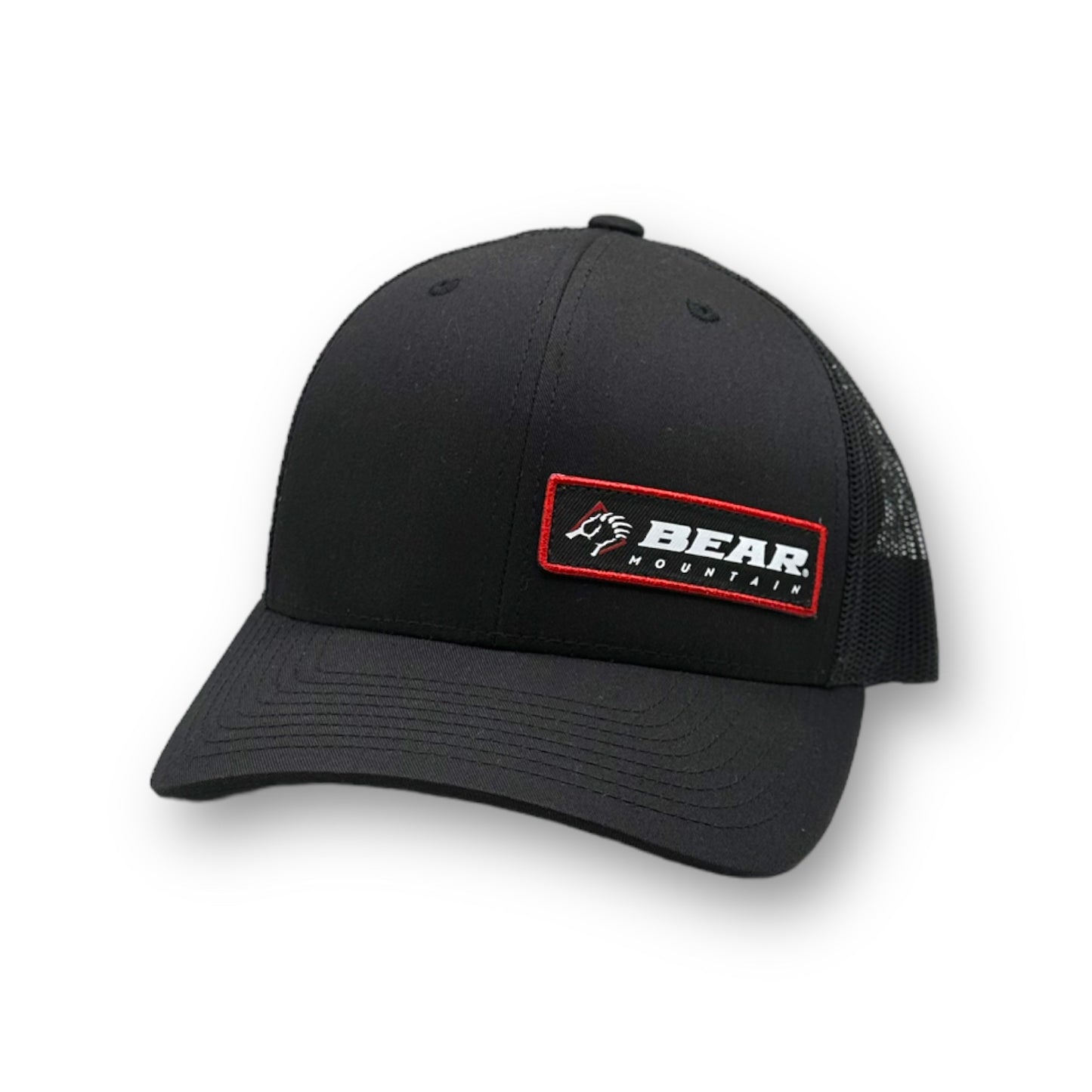 Black Bear Mountain Claw Logo Patch Trucker