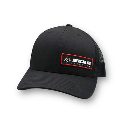 Black Bear Mountain Claw Logo Patch Trucker