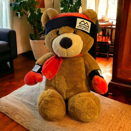Big Bear Mountain Resort's mascot, Biggie, stuffed bear