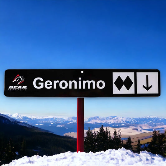 Geronimo Trail Sign