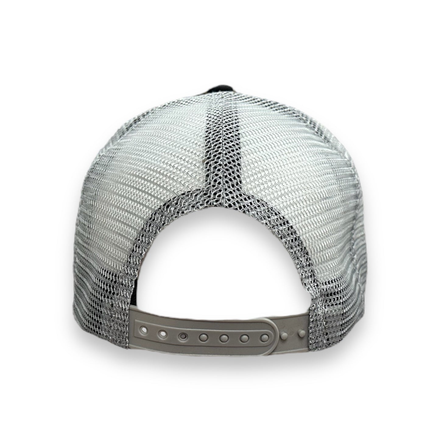 grey mesh with snapback