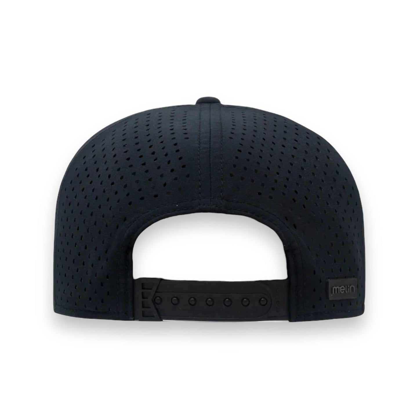 Backside of Melin snapback black hat