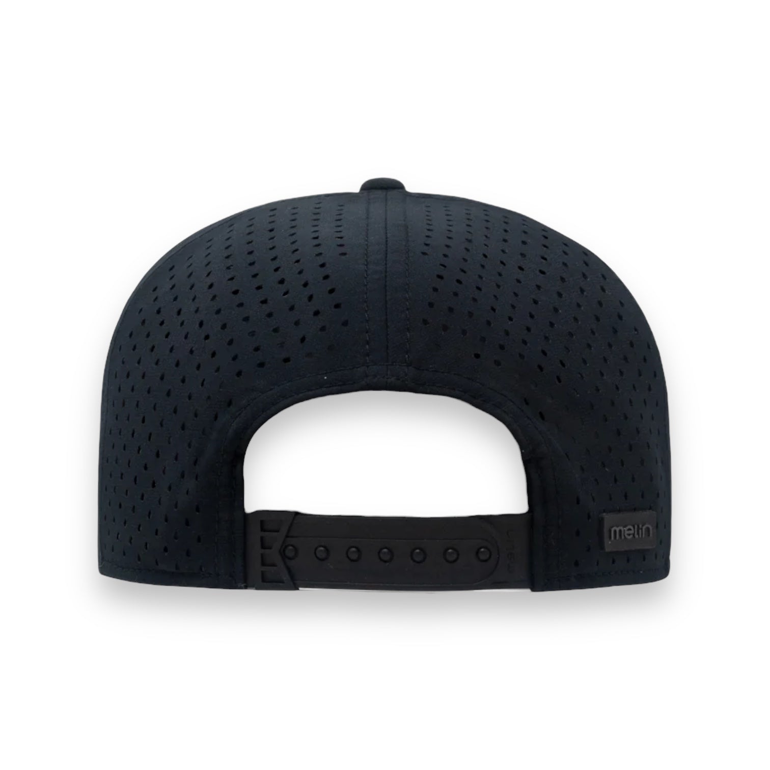 Backside of a Melin snapback hat