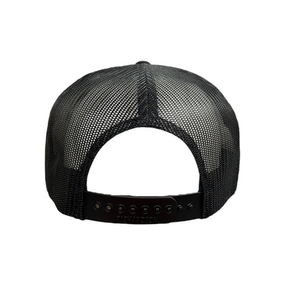 black mesh snapback view